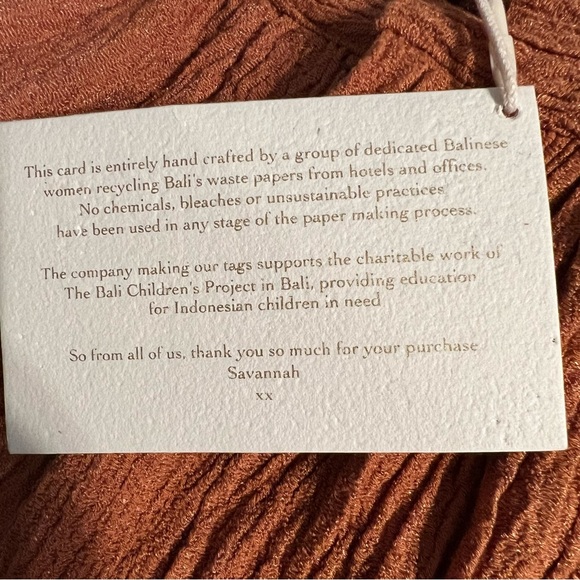 NWT Savannah Morrow Wide Leg Silk / Bamboo Willow Pant in Marigold Size XS - Picture 7 of 8